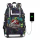  GROSSER JURASSIC PARK WORLD-RUCKSACK, WASSERDICHT, NEUES DESIGN