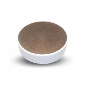    THE ZOO RUNDES KATZENKRATZPAD AUS KARTON, 40 CM, COUCH, KARTONMATTE