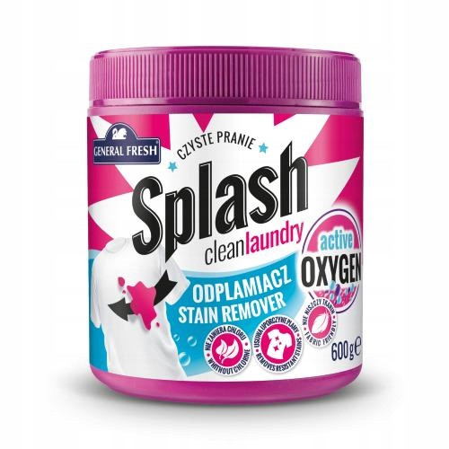  FLECKENENTFERNER für Stoffe mit Aktivsauerstoff ohne Chlor General Fresh Splash – 600 g