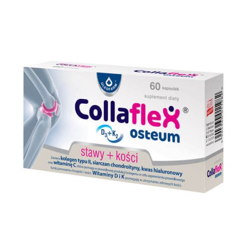 Collaflex Osteum D3+K2 60 Kapseln - Unterstützung für starke Knochen
