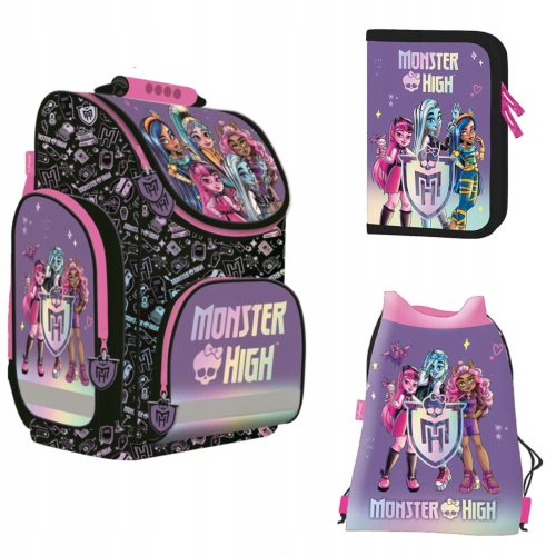  MONSTER HIGH ST SCHULTASCHE MIT EINFACH. MAJEWSKI + 2 weitere Produkte