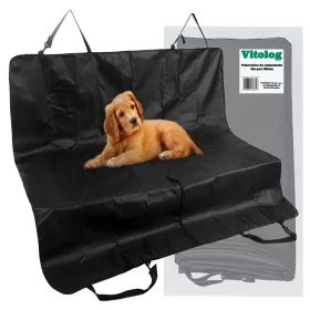  Automattenstoff Universal Vitolog schwarz 130 cm x 145 cm