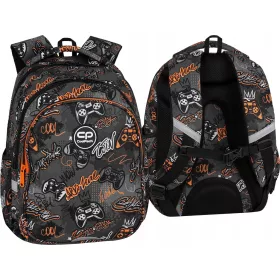   Ergonomischer Schulrucksack Coolpack Jerry mit Brustgurt und Notfallpfeife