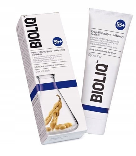Bioliq 55+ Tagescreme für Lifting und Nährung – Jugendlichkeit und Frische