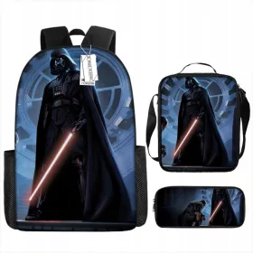  STAR WARS SCHULSET RUCKSACK A4 TASCHE PENCINER CASE NEU