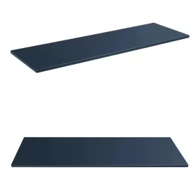    Comad Santa Fe tiefblaue Badezimmer-Arbeitsplatte 80,4 x 46 x 2,5 cm