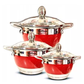  Set mit 6 Töpfen HOFFNER HF-4452