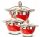  Set mit 6 Töpfen HOFFNER HF-4452