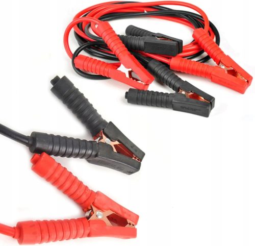  ÜBERBRINGUNGSKABEL 500A 4 METER KABEL ZUM STARTEN DER AUTOKLEMMEN