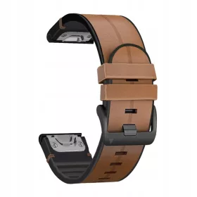  Lederarmband für Garmin Fenix 5x/6x/7x PRO 26mm
