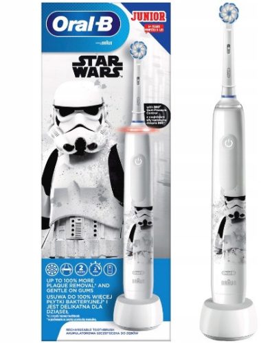  ORAL-B PRO 3 JUNIOR ELEKTRISCHE ZAHNBÜRSTE FÜR KINDER STAR WARS
