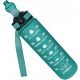  Miowi Motivations-Sportflasche mit Messbecher 1000 ml