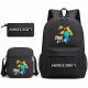  Minecraft SCHULE SET RUCKSACK TASCHE PENCINER CASE Hohe Qualität