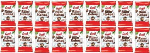 18x 100g CASALI Kokos-Rum Pralinen in Milchschokolade, KARTON