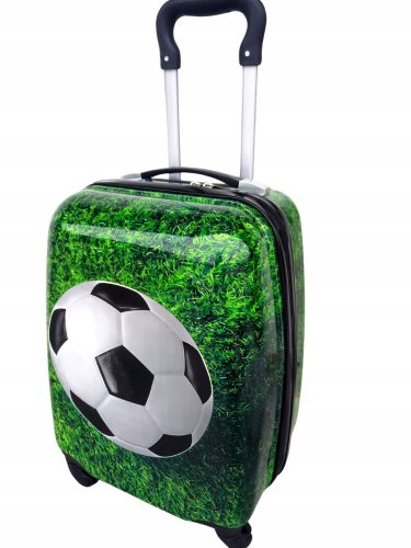  FUSSBALL-KINDERKOFFER AUF RÄDERN 4 RÄDER REISE-KINDERGEPÄCK