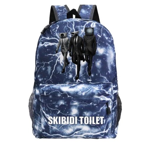  SKIBIDI WC-SCHULRUCKSACK A4 FARBENMUSTER