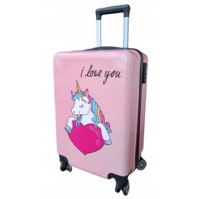    EINHORN-KOFFER EINHORN-PFERD-HERZ-RÄDER FÜR KINDERREISE-KOMBINATION