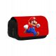  NEUES Doppel-Federmäppchen mit Mario-Druckmustern
