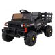  Farmer Pick-up-Auto für Kinder Schwarz + Fernbedienung + Kofferraum + Schaufel + EVA +