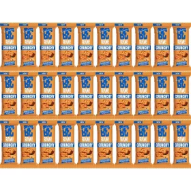 BeRAW Crunchy Peanuts & Caramel Riegel - Zuckerfrei 40g x45