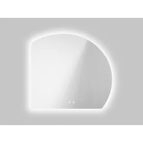  LED-Badezimmerspiegel mit Facettenschliff 80x80 cm 23TMB003