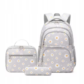    Schulrucksack mit mehreren Fächern (mixarang7665) Mehrfarbig