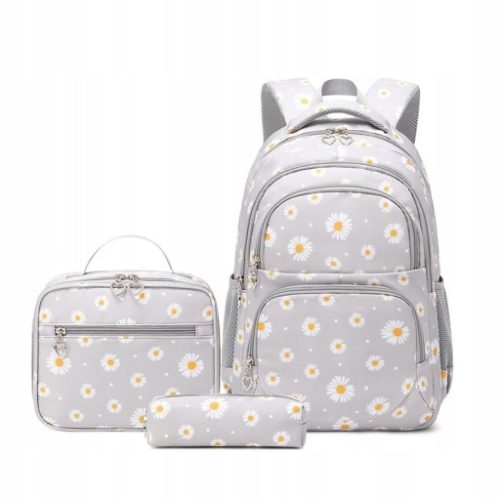  Schulrucksack mit mehreren Fächern (mixarang7665) Mehrfarbig