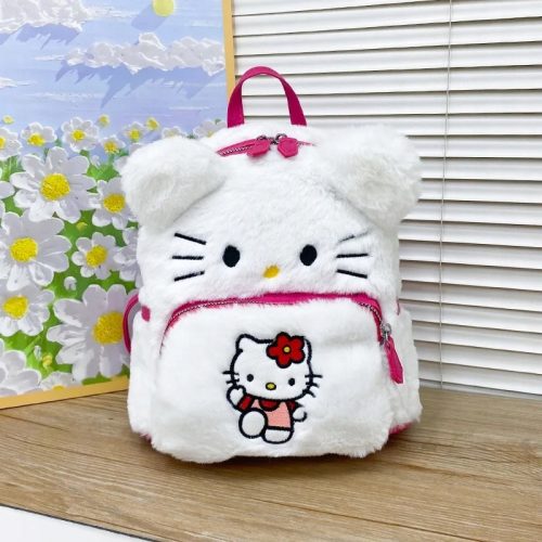  PLÜSCH-RUCKSACK Hello Kitty rosa ROSA Rucksack, Rosatöne