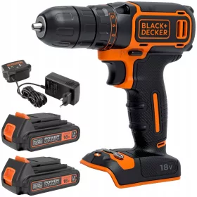    Black+Decker-Schraubendreher, batteriebetrieben 18 V BDCDC18B-QW