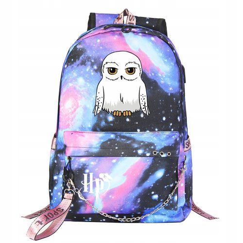 HARRY POTTER Eulen-Schulrucksack, groß, A4, USB