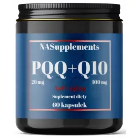   PQQ + Coenzym Q10 Supplement: Energie und Herzgesundheit - 60 Vegane Kapseln