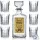  WHISKY-KARAFFEN-SET MIT GRAVIERTEN GLÄSERN, GEBURTSTAGGESCHENK