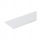  Floorpol Laminatbrettregal 120 x 40 cm weiß