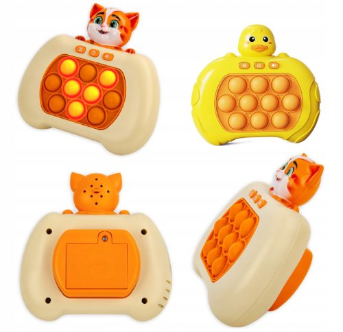  Arcade-Spiel POP IT Anti-Stress CAT DUCK Game Shining-Set