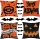  4x DEKORATIVER KISSENBEZUG 45X45 HALLOWEEN PREMIUM