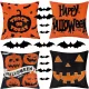 4x DEKORATIVER KISSENBEZUG 45X45 HALLOWEEN PREMIUM