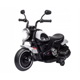    Milly Mally Batteriebetriebenes Fahrzeug Eagle White Motorrad