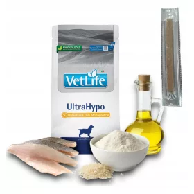  Farmina Fisch-Trockenfutter für Hunde mit Allergien 12 kg
