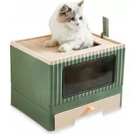    Geschlossene Katzentoilette von Emes, 45 cm x 34 cm x 33,5 cm