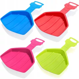    SET 4X KINDERSCHLITTEN BUNTER APFEL FÜR DEN WINTER ZUM HÜGELRUTSCH RUTSCHEN