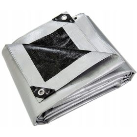   Robuste WDB PLAST® Abdeckplane 4m x 8m, 260g/m2, UV-Schutz & Wetterfest