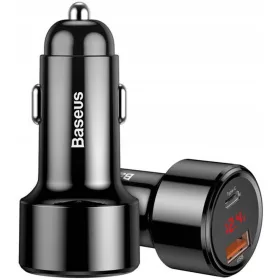  Baseus PPS QC 4.0 45W 6A USB / USB-C Autoladegerät Schwarz