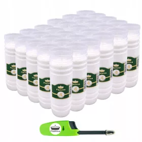 Paraffinkerzeneinsätze Flamma 96h 4Tage 15 Stk