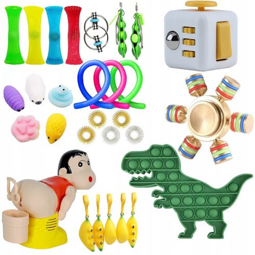  29 Stück sensorische Fidget-Spielzeuge – Entspannungsspielzeug für Kinder