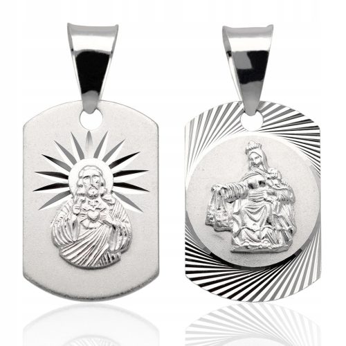  MBSkaplerzna-Medaille, Skapulier, Silber (925).