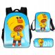  Brawl Stars SCHULSET RUCKSACK A4 TASCHE PENCINER CASE NEU