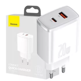    BASEUS SCHNELLES USB-LADEGERÄT USB C NETZWERK UNIVERSAL PHONE CUB