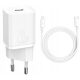  Baseus USB-C 20W Wandladegerät + iPhone Lightning Schnellladekabel