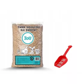    THE ZOO Holzpelletstreu, 30 l, Katzenstreu, Kaninchen, Nagerstreu + Schaufel