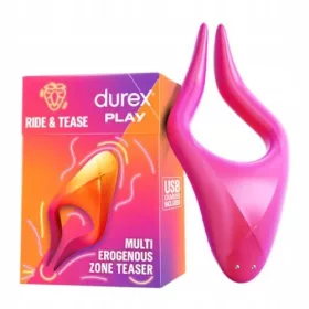    Durex vibrierender Multistimulator für erogene Zonen, USB-Aufladung